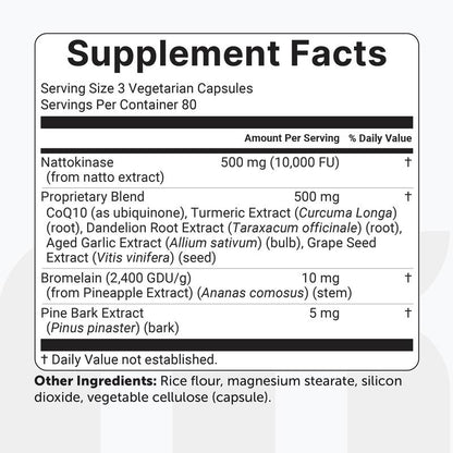 Folrena™ Nattokinase 10,000 FU